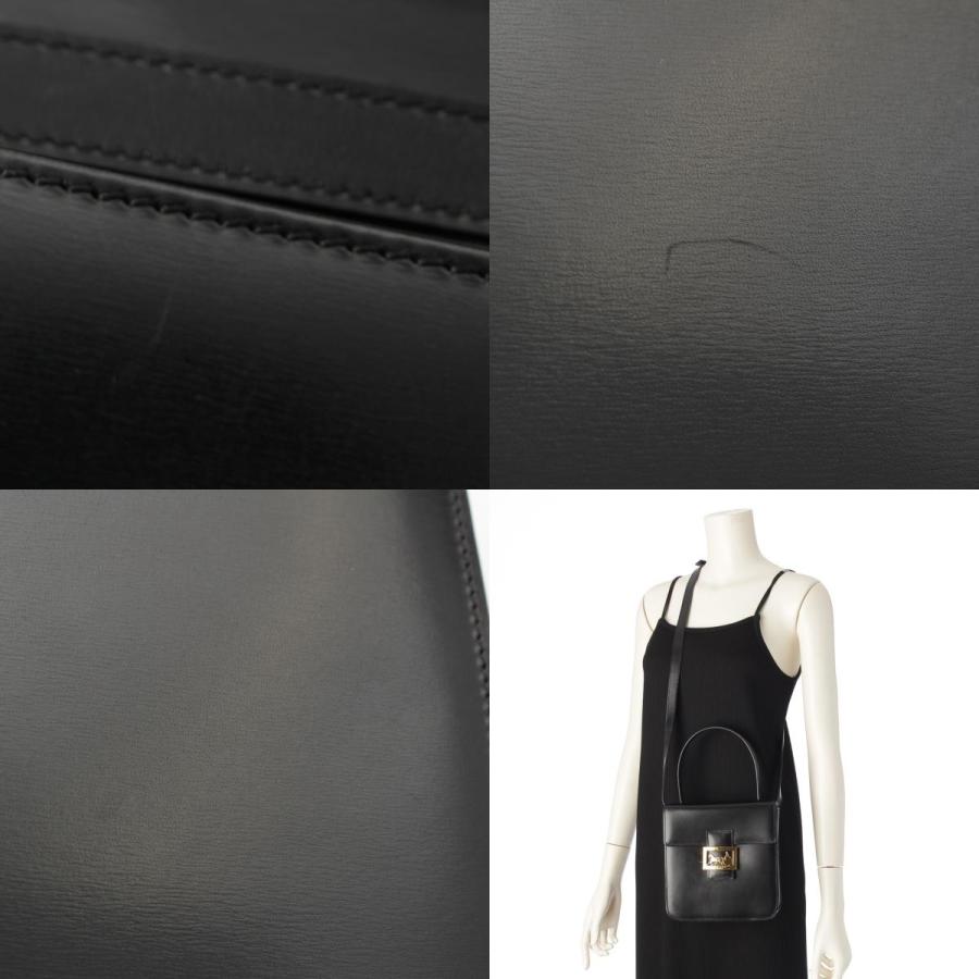 CELINE（セリーヌ） レザー ヴィンテージ 馬車金具 2way ハンドバッグ