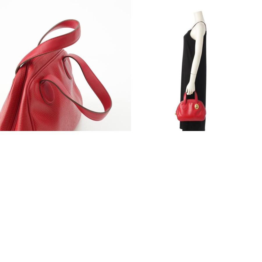 クリスチャンディオール ヴィンテージ ハンドバッグ レア 赤 ビーズ Christian Dior（クリスチャン・ディオール） レザー ヴィンテージ CD