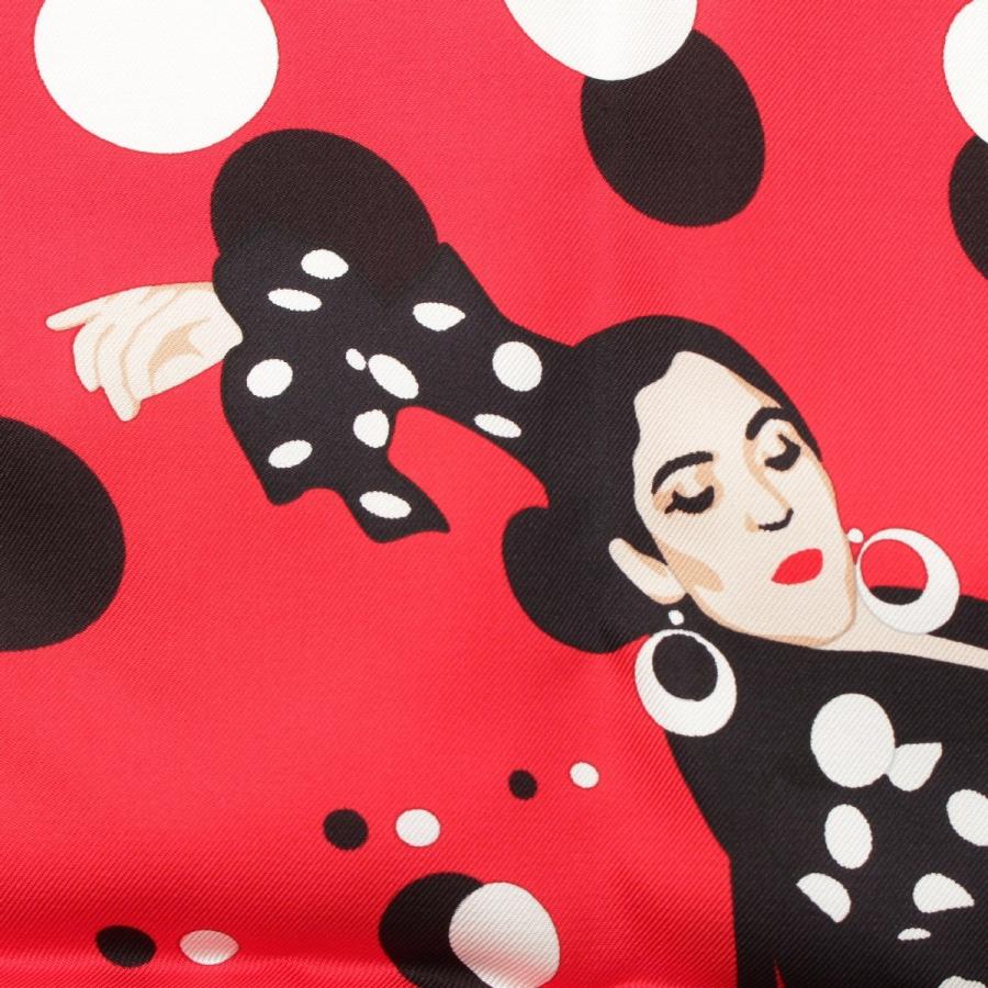 極美品✨エルメス カレ90 Hola Flamencaオラ・フラメンカ スカーフ HERMES（エルメス） シルク カレ90 i HOLA FLAMENCA! オラ・フラメンカ