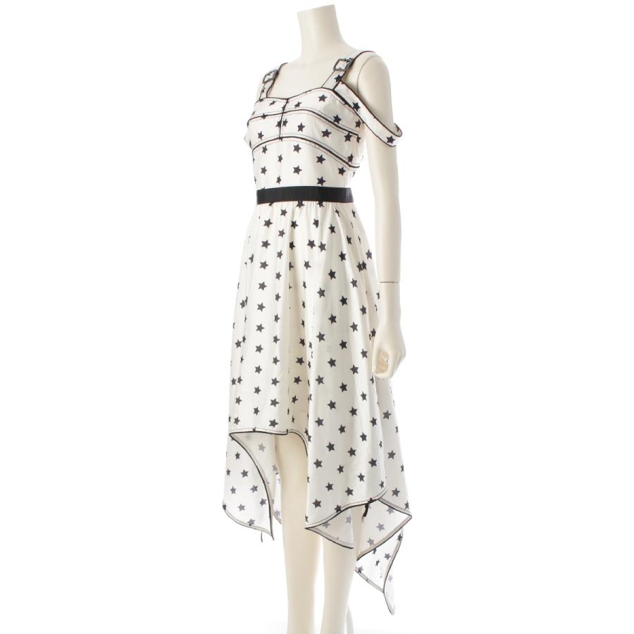 セルフポートレート Printed Star Handkerchief 星柄 スター ドレス  