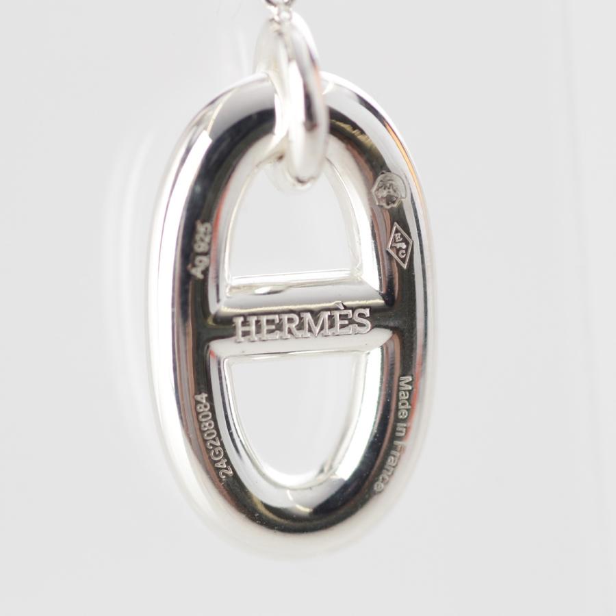 HERMES（エルメス） ファランドール シェーヌダンクル ピアス Ag925