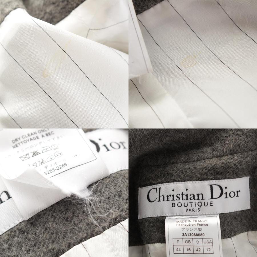Christian Dior（クリスチャン・ディオール） カシミヤ混 ダブルボタン
