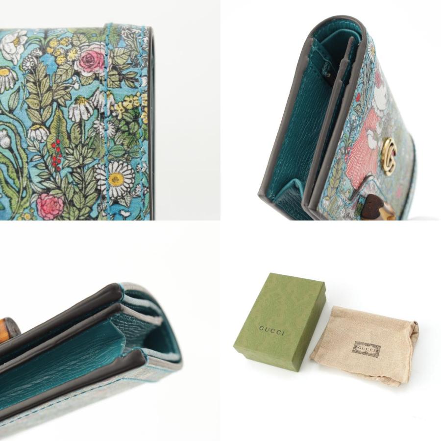 GUCCI（グッチ） ヒグチユウコ 23年 バンブー GGロゴ 花柄 キャット 猫