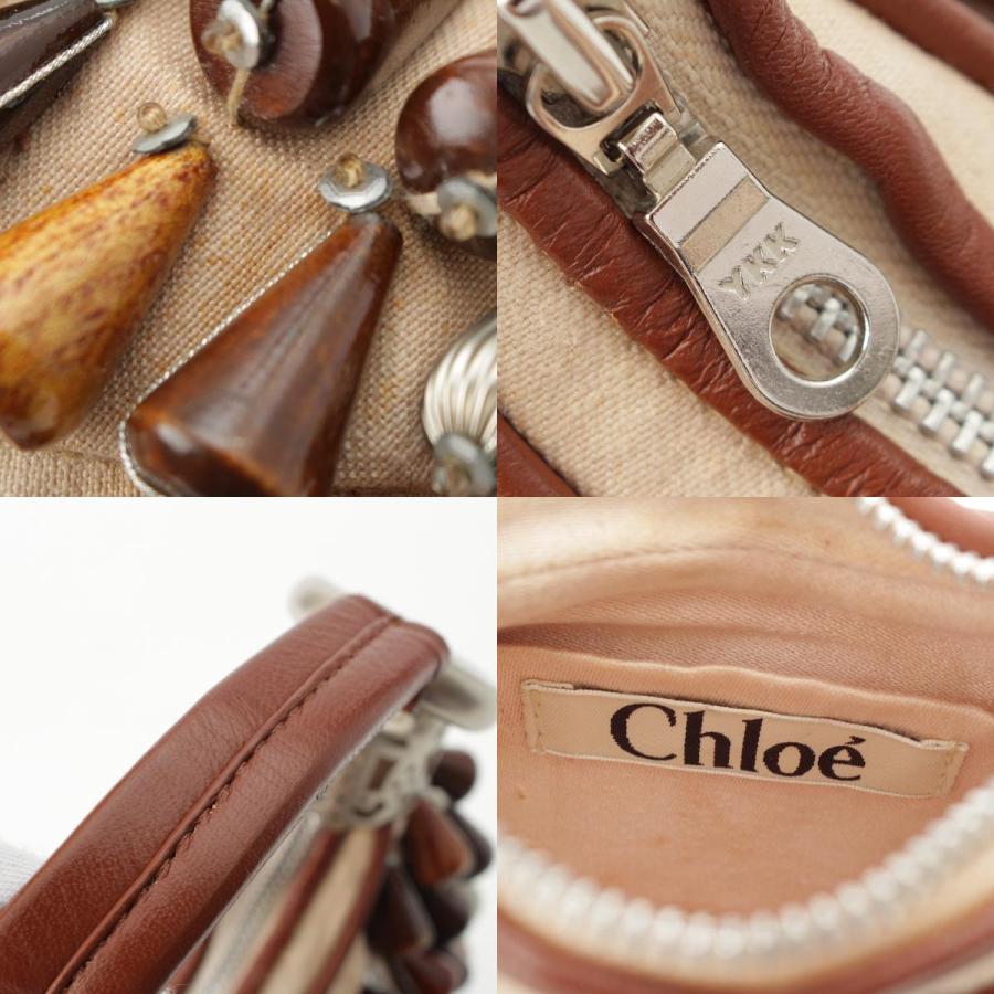 Chloe（クロエ） 02年 フィービー期 ヴィンテージ ビーズ ウッド
