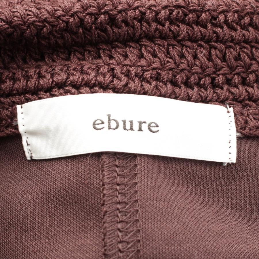 ebure エブール コットン クロシェパーツカノコ ポロ ロング