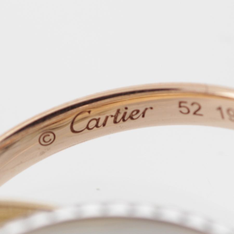 Cartier（カルティエ） トリニティ ダイヤ K18WG×K18YG×K18PG スリー