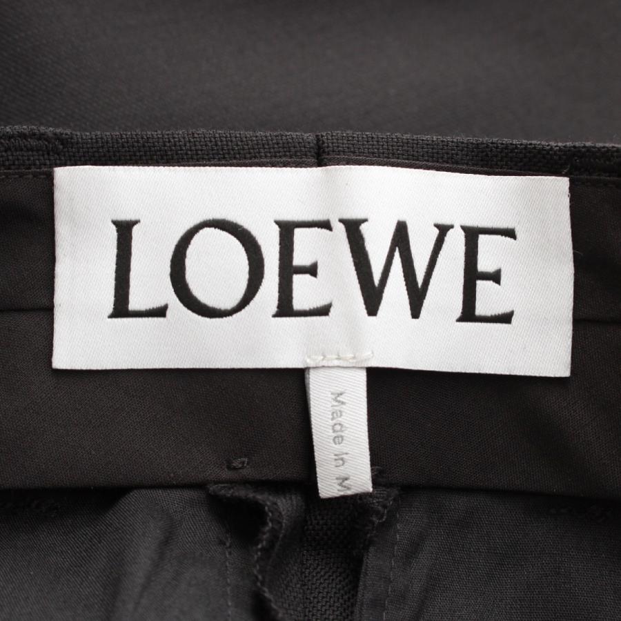 LOEWE（ロエベ） ウール ストレート スラックス パンツ Q825331X06