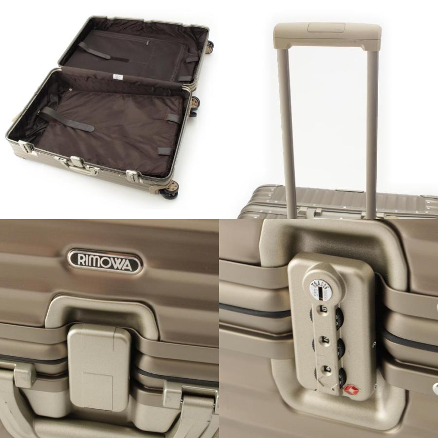 RIMOWA（リモワ） トパーズ チタニウム 4輪 キャリーバッグ 945.70
