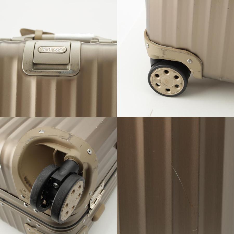 RIMOWA トパーズ チタニウム 34L 4輪 シャンパンゴールド RIMOWA トパーズ チタニウム 34L 4輪 シャンパンゴールド