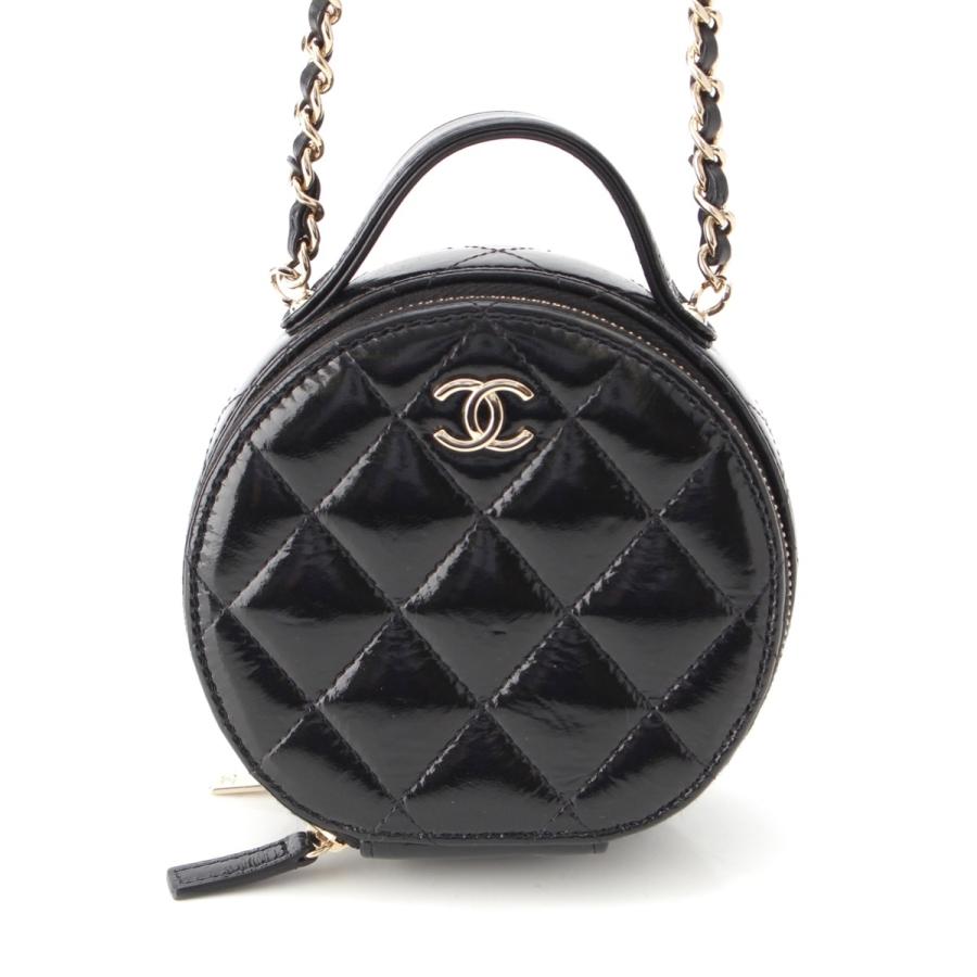 CHANEL（シャネル） シャイニー ラムスキン ラウンド チェーン ココ