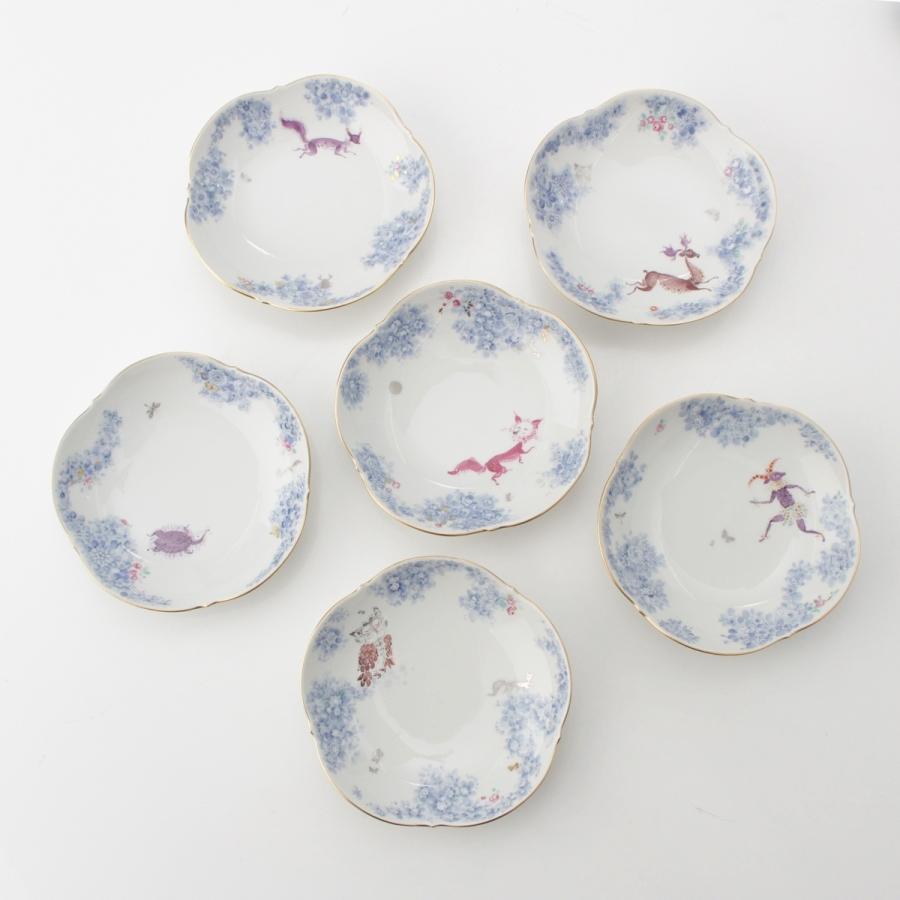 大皿　新品！ マイセン 陶器 ミッドサマーナイトドリーム 真夏の夜の夢 6客セット