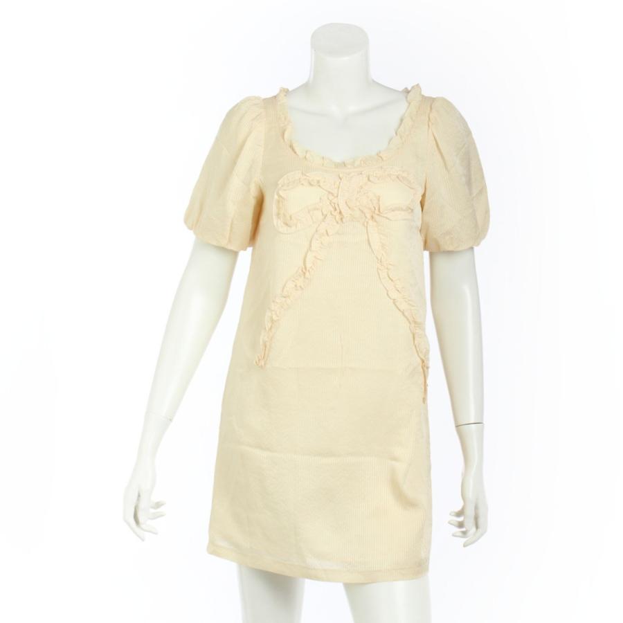 ジルスチュアート JILL STUART ストライプ ワンピース チュニック  