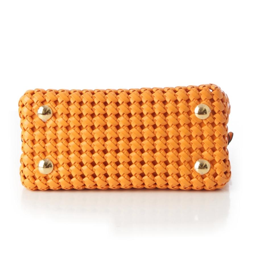 FENDI（フェンディ） ピーカブー レザー アイコニック 編み込み ミニ