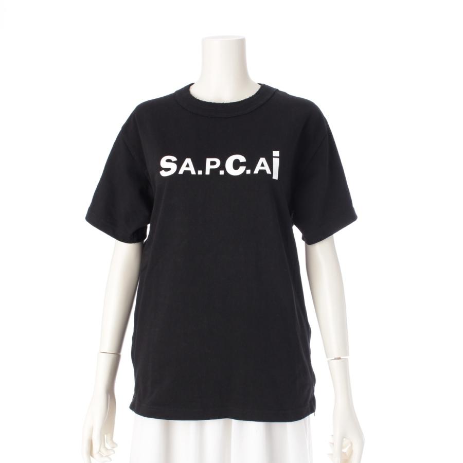 SACAI サカイ　半袖ジップアップシャツ sacai（サカイ） a.p.c アーペーセー 21年 コットン サイドジップ