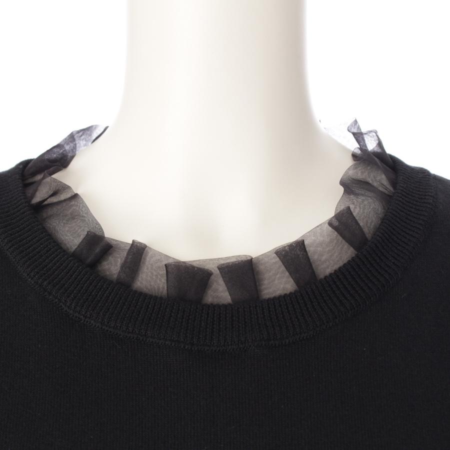 FOXEY（フォクシー） シルク ナイロン ブロッサム 半袖 ニット 44147