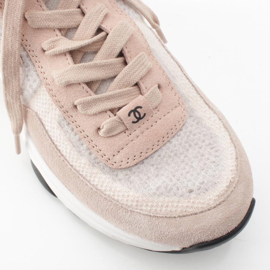 CHANEL（シャネル） 23B ココマーク ニット ソックス スニーカー