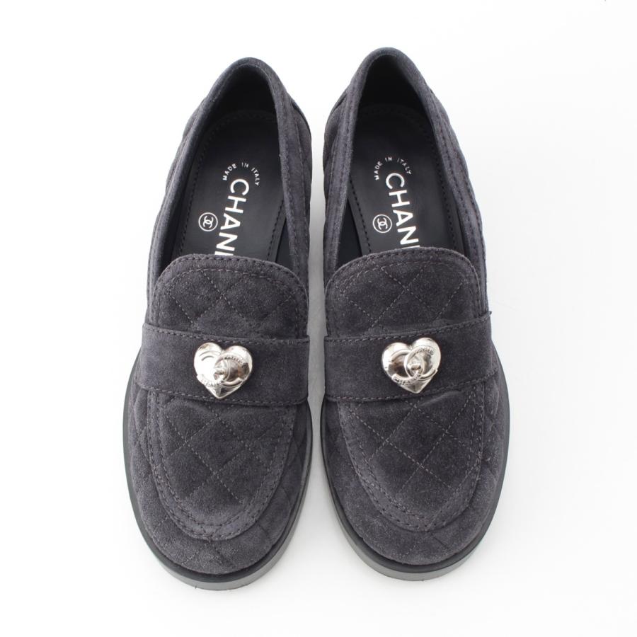 CHANEL シャネル マトラッセ　ハート　ローファー CHANEL シャネル マトラッセハートローファー | ヤマダウェブコム