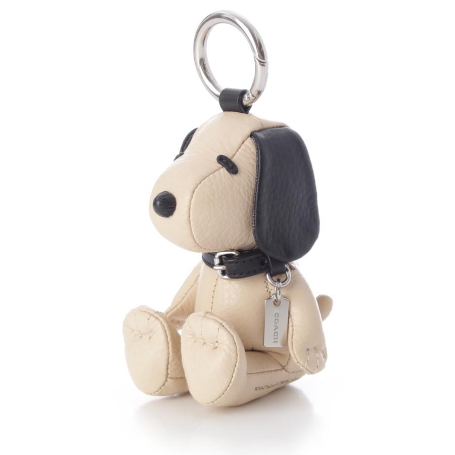 COACH PEANUTS スヌーピー バッグ チャーム レザー キーホルダー COACH コーチ PEANUTS スヌーピー コレクティブル レザー バッグ