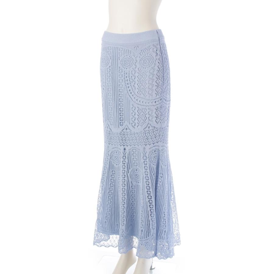 アレキサンダーマックイーン コットン レース トップス ロング  