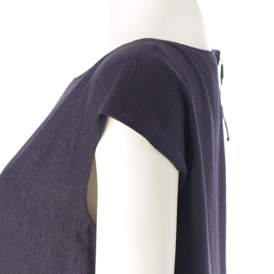 フォクシー ニューヨーク 21年 Dress Linen Dahlia リネン ダリア