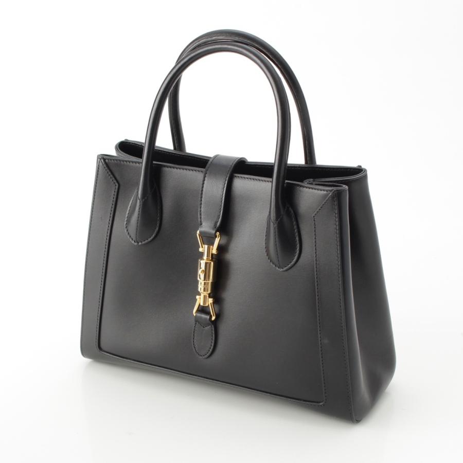 【GUCCI】グッチ美品✨ジャッキー ゴールドチェーンショルダーバッグ✨黒 GUCCI（グッチ） ジャッキー1961 レザー ミディアム 2way ショルダー