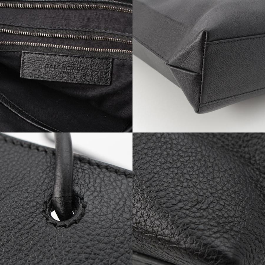 BALENCIAGA（バレンシアガ） レザー ロゴ ショッピングバッグ トート