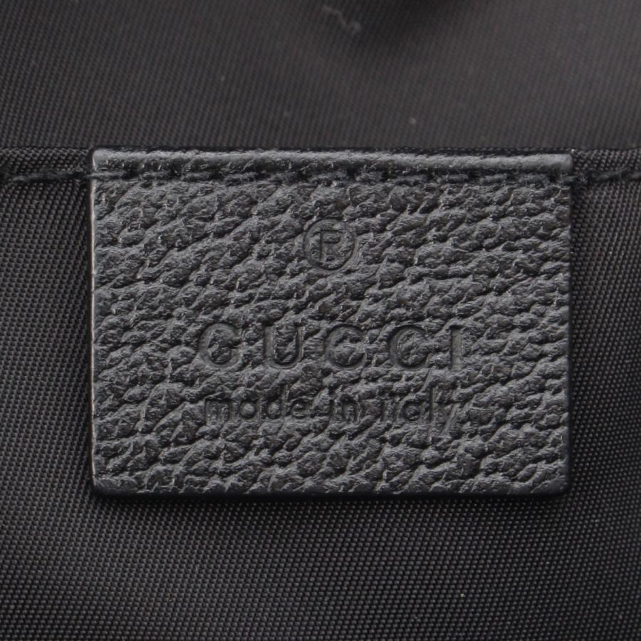 グッチ GGナイロン レザー オフザグリッド 2WAY ショルダーバッグ 625850 ブラック【中古】 GUCCI（グッチ） GGナイロン レザー オフザグリッド 2WAY ショルダー