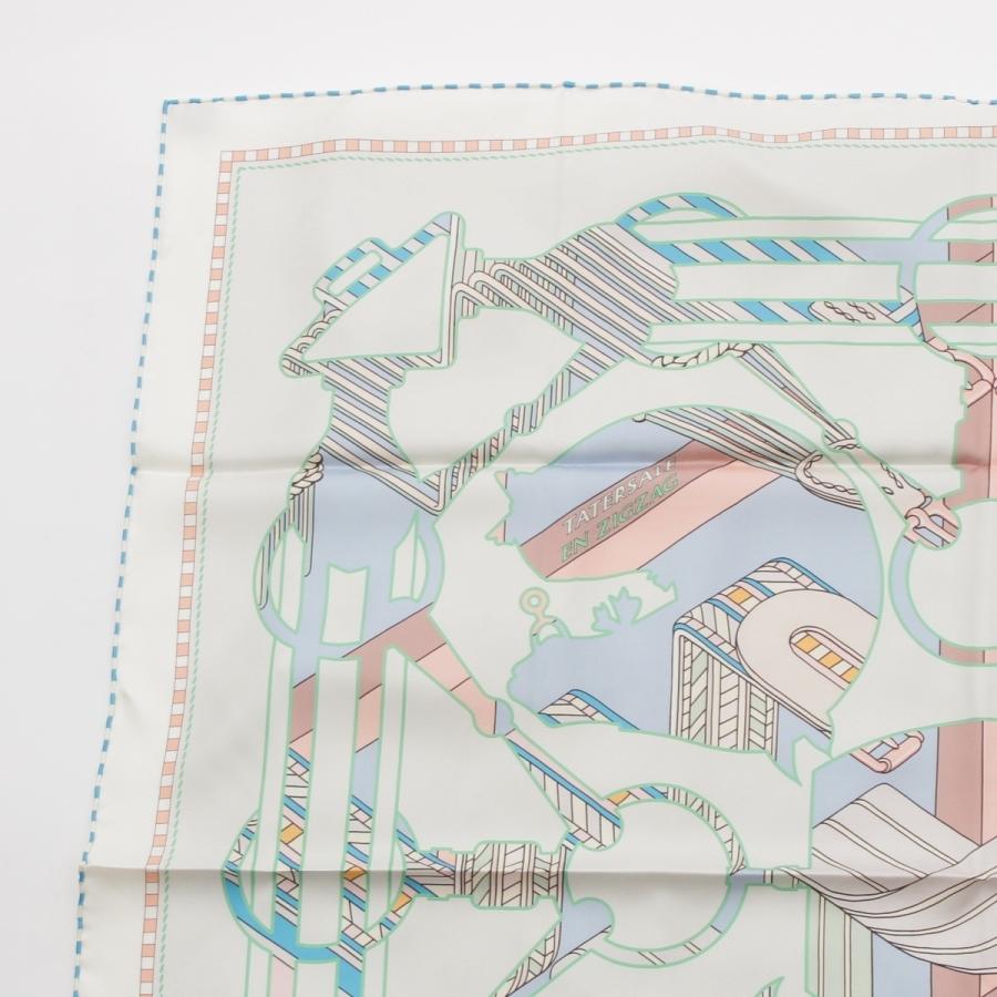 HERMES（エルメス） カレ90 シルク ダブルフェイス TATERSALE EN 