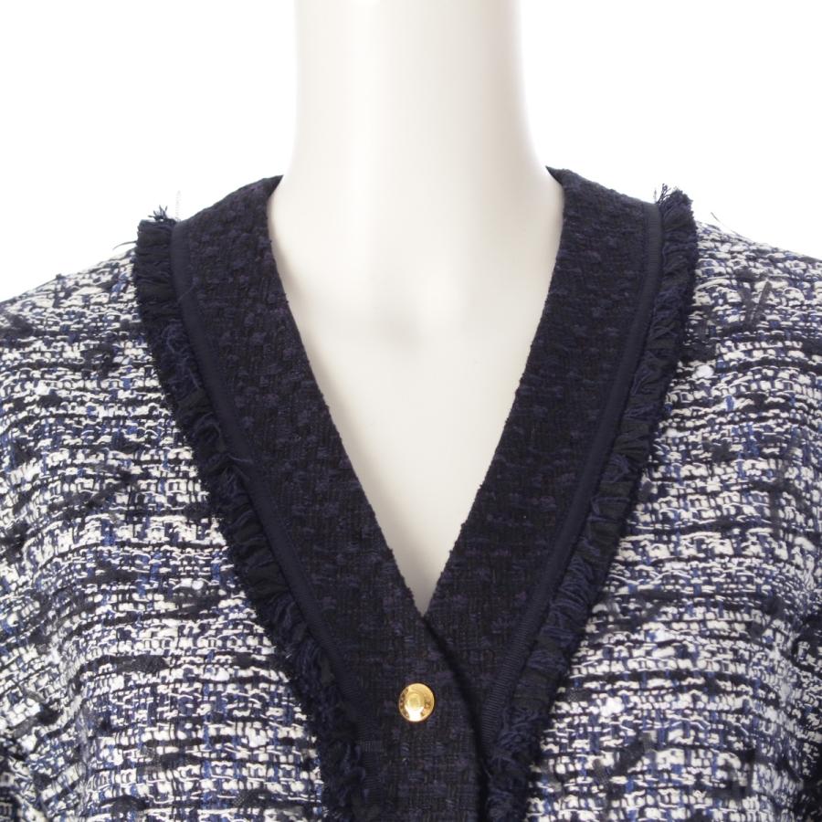 Drawer♡ドゥロワー　ツイード　リボン　ノーカラージャケット Drawer（ドゥロワー）の「＜Drawer（ドゥロワー）＞ ツイードノー