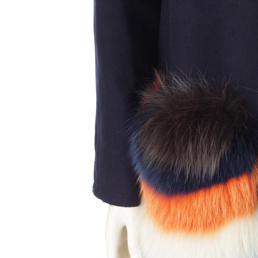 FENDI（フェンディ） 16年 ウール カシミヤ フォックスファー ショート 