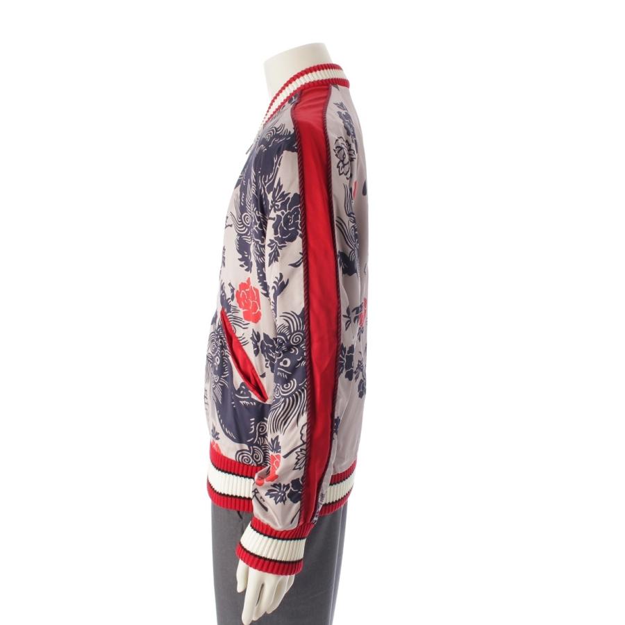 GUCCI（グッチ） 16年 カタカナロゴ スカジャン 460820 レッド 48