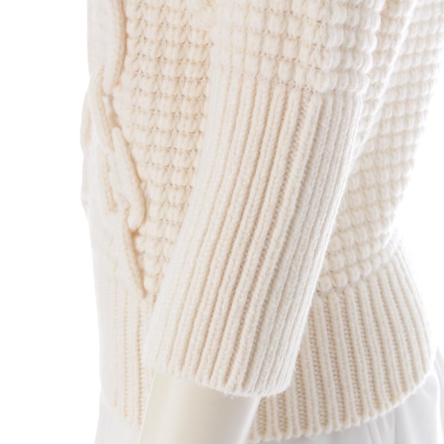 HERMES（エルメス） 23AW ウール シェーヌダンクル タートルネック 