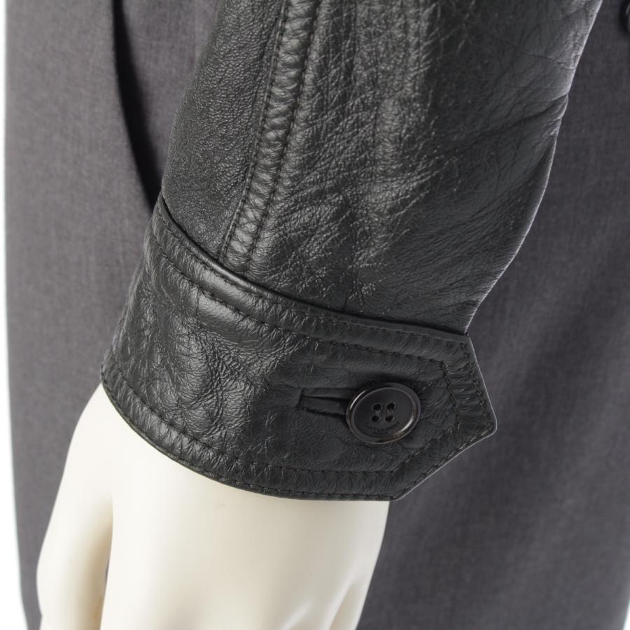 サンローラン 16AW エディ期 ラムレザー テディ ヴィンテージ加工