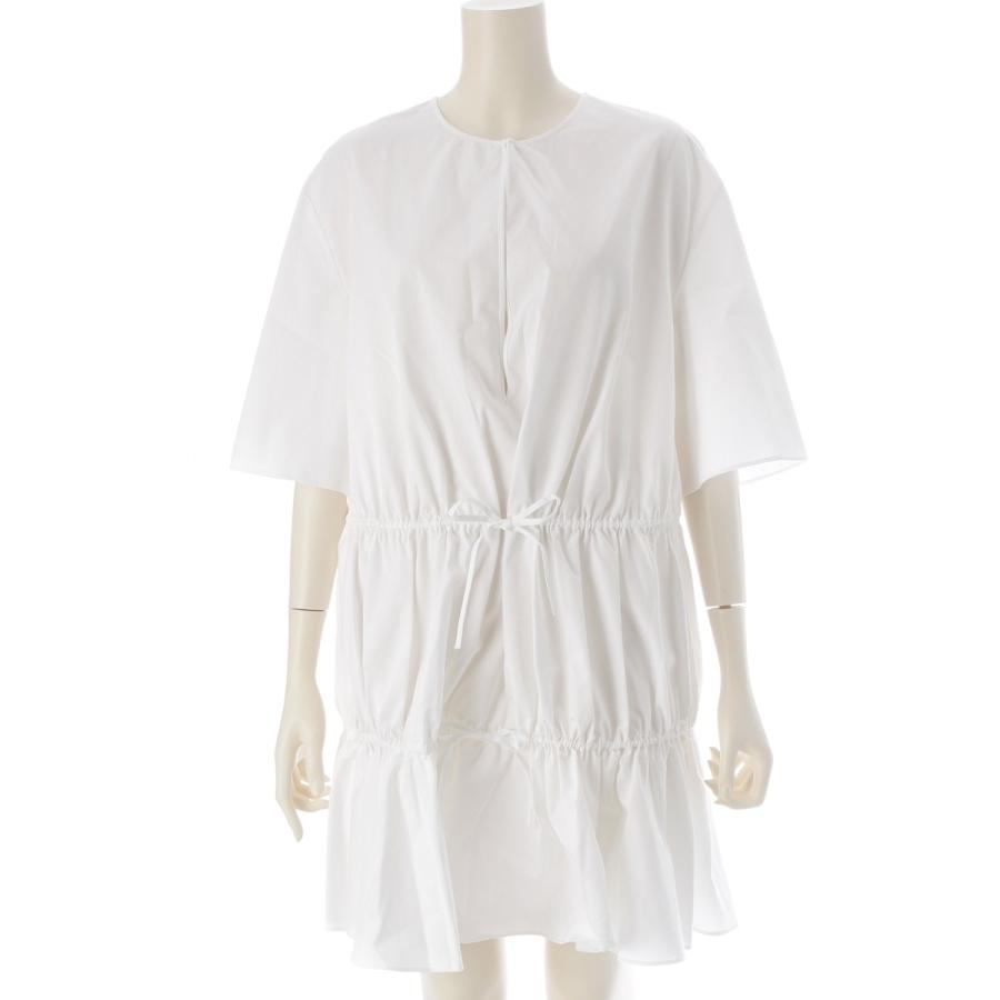 ALAIA（アライア） 25AW コットン FALL WINTER ポプリン ドレス