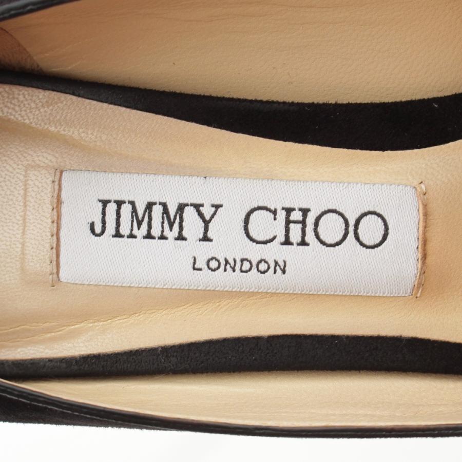 JIMMY CHOO（ジミーチュウ） LOVE 85 スエード JC ロゴ ポインテッド