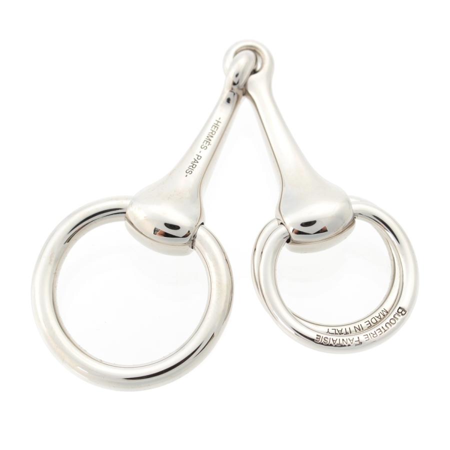 HERMES　エルメス　スカーフリング　モールドゥ　シルバー　刻印入り　タグ付き スカーフリング モールドゥ（モール2） シルバー HERMES エルメス