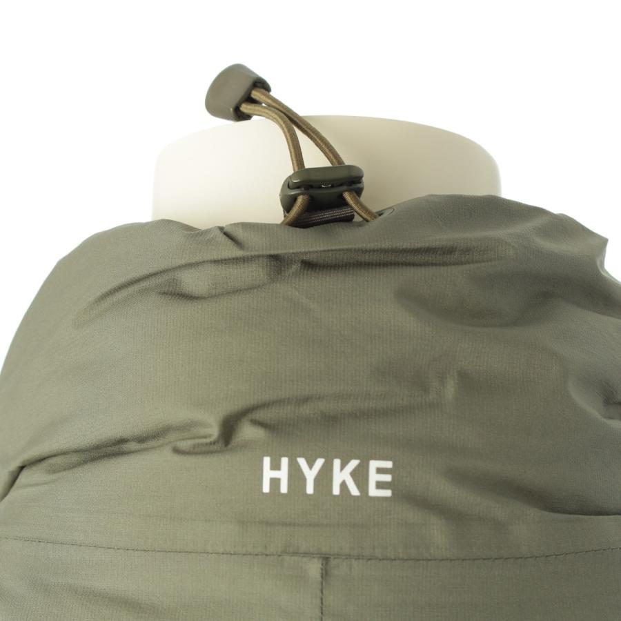 HYKE（ハイク） PERTEX PUFF VEST ダウンベスト カーキ 1 SMALL【中古