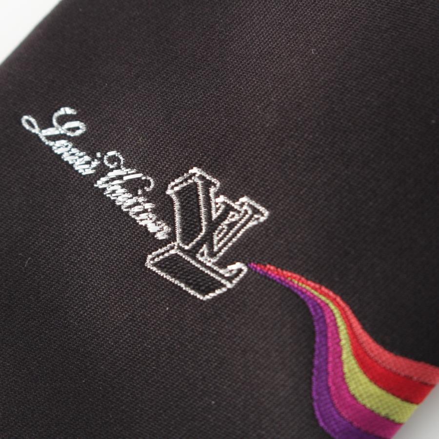 美品　ルイヴィトン シルク クラヴァット LVレインボー ネクタイ MP2339 LOUIS VUITTON（ルイ・ヴィトン） 19SS シルク クラヴァット LV