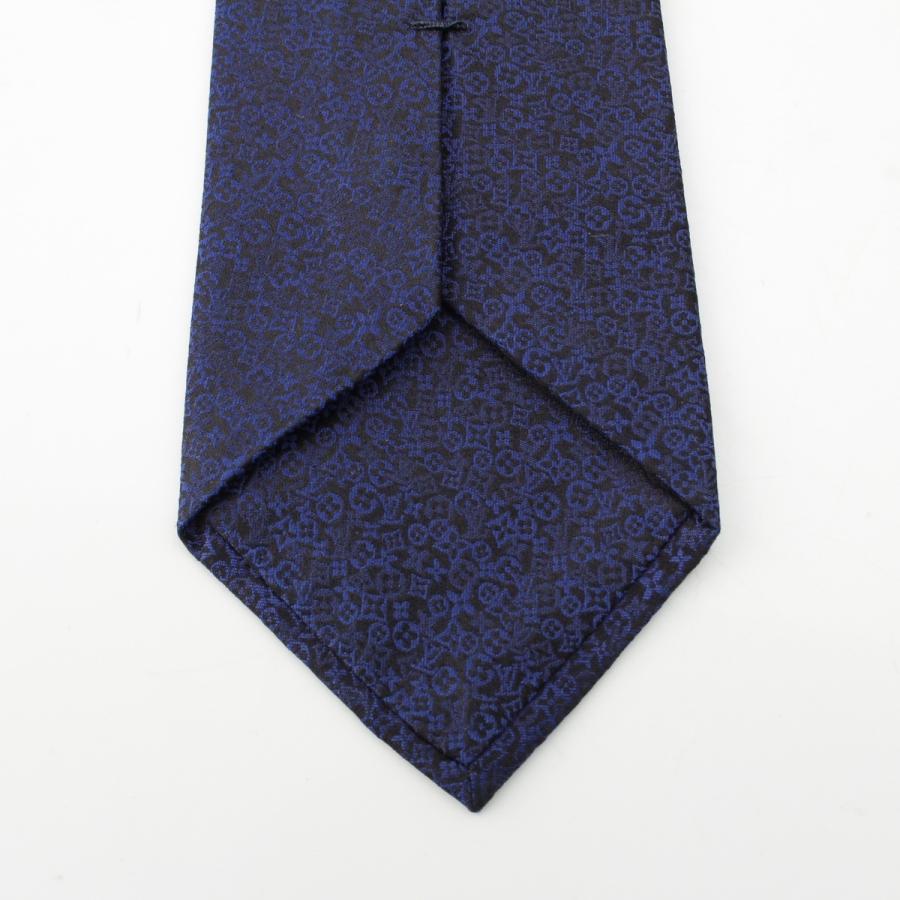 LOUIS VUITTON ルイヴィトン シルク モノグラム総柄 ネクタイ