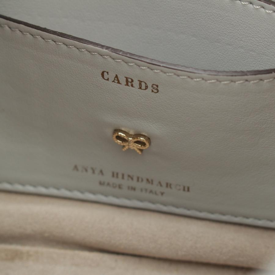 ANYA HINDMARCH（アニヤ・ハインドマーチ） レザー ウインクスマイリー