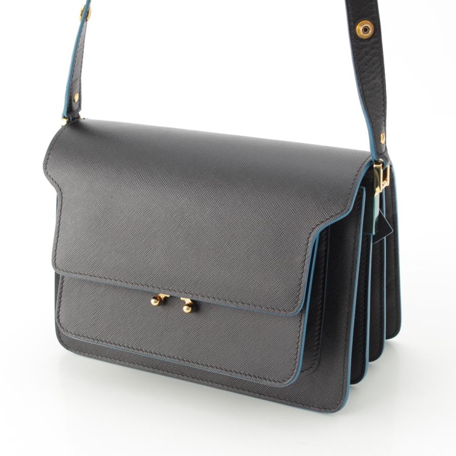 MARNI（マルニ） トランク レザー アコーディオン ショルダーバッグ