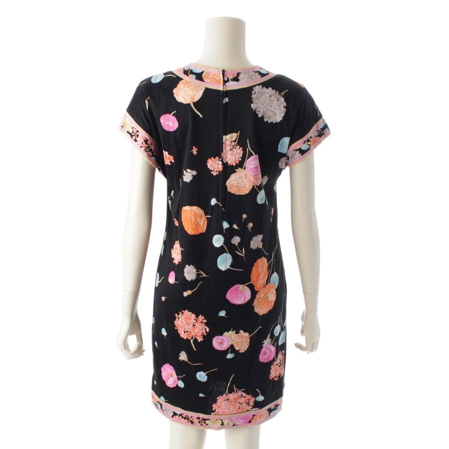 LEONARD（レオナール） コットン フラワー 花柄 総柄 ワンピース  