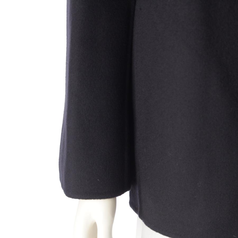 DRAWER（ドゥロワー） ウール ケヌキ ビッグカラー ショート コート