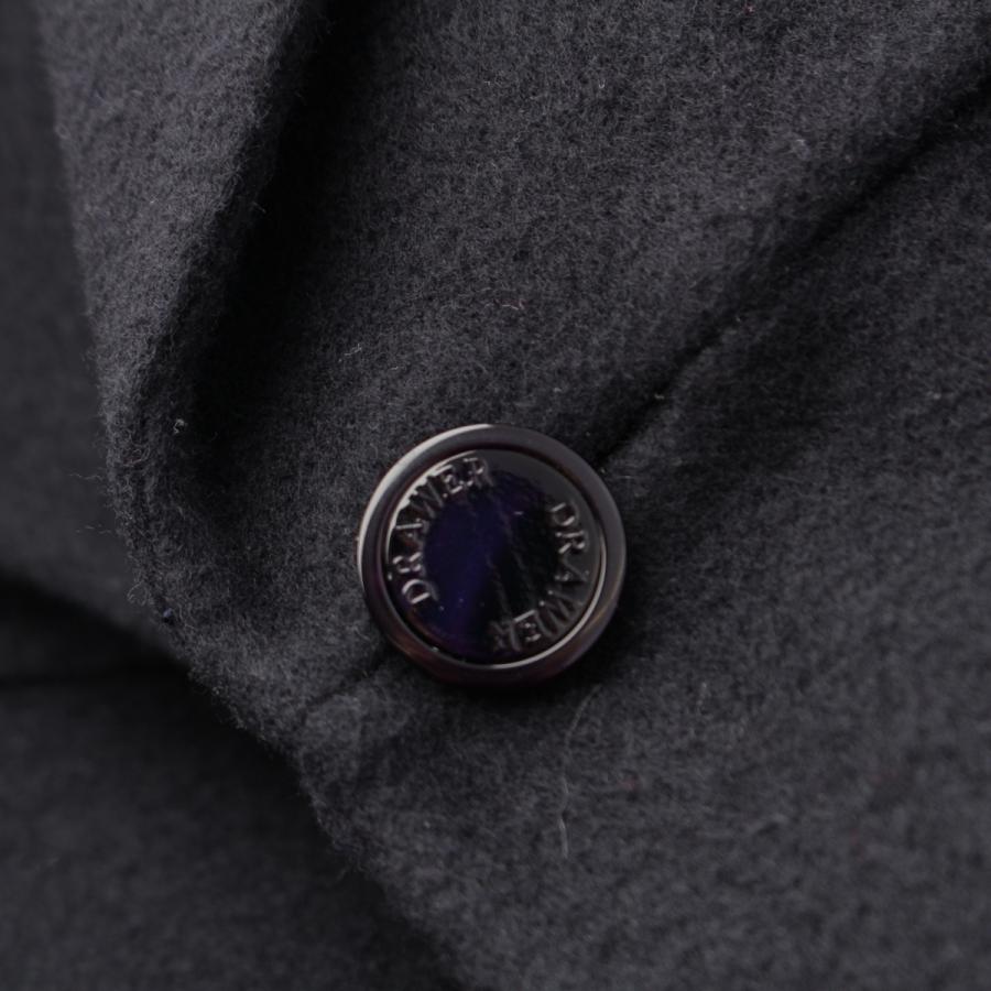 DRAWER（ドゥロワー） ウール ケヌキ ビッグカラー ショート コート