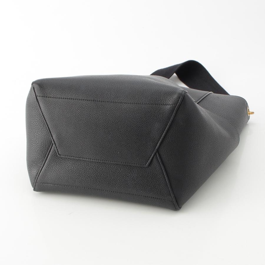 CELINE（セリーヌ） サングルバケット レザー ショルダーバッグ