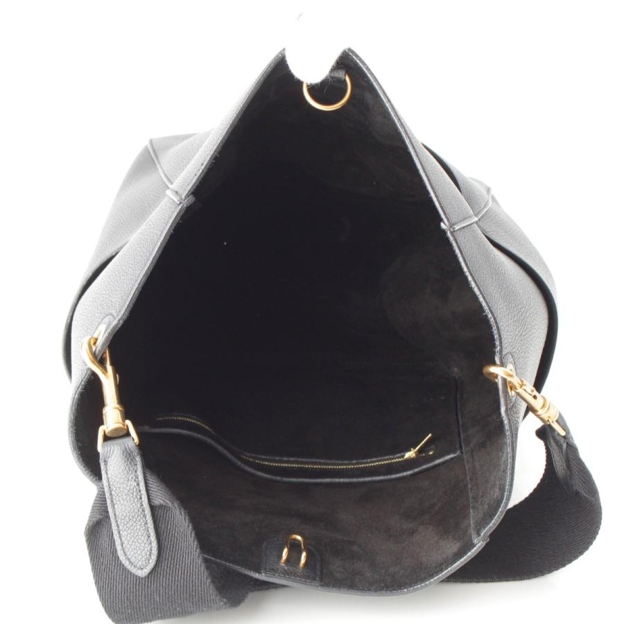 CELINE（セリーヌ） サングルバケット レザー ショルダーバッグ