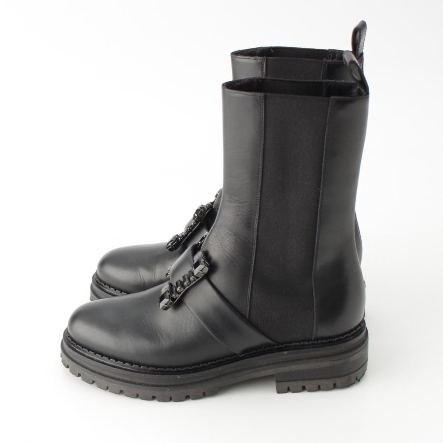 Sergio rossi（セルジオロッシ） バイカープリンス レザー サイドゴア