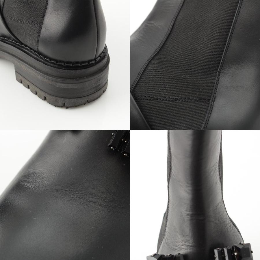 Sergio rossi（セルジオロッシ） バイカープリンス レザー サイドゴア