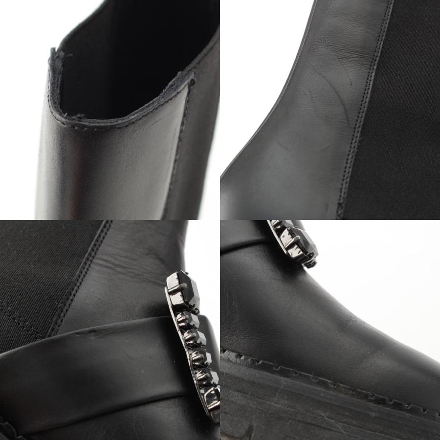 Sergio rossi（セルジオロッシ） バイカープリンス レザー サイドゴア