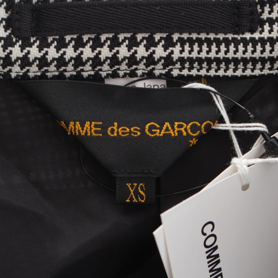 着用2回✨コムデギャルソン パンツ 変形デザイン 千鳥総柄 23年現行 ブラック COMME des GARCONS（コムデギャルソン） AD2024 4つ袖 千鳥 チェック柄